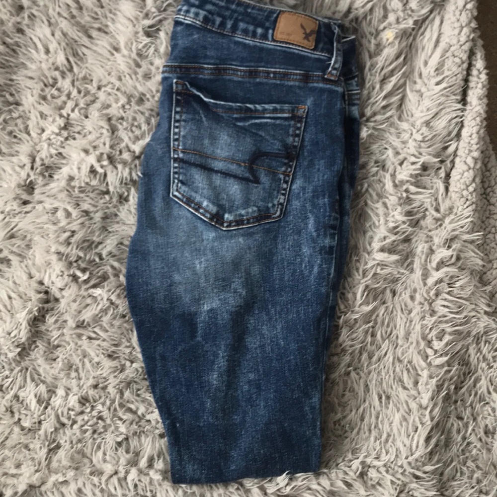 ❌sold❌American eagle dark acid wash jeans